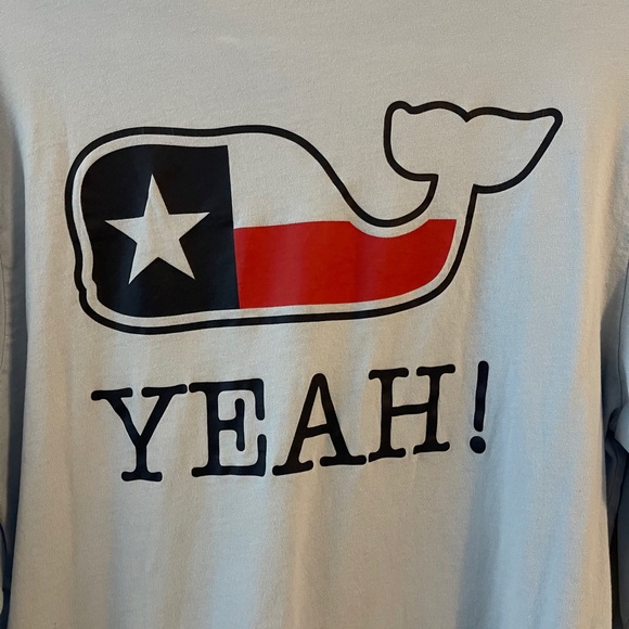 Vineyard Vines Blue Texas Shirt - Picture 4 of 4